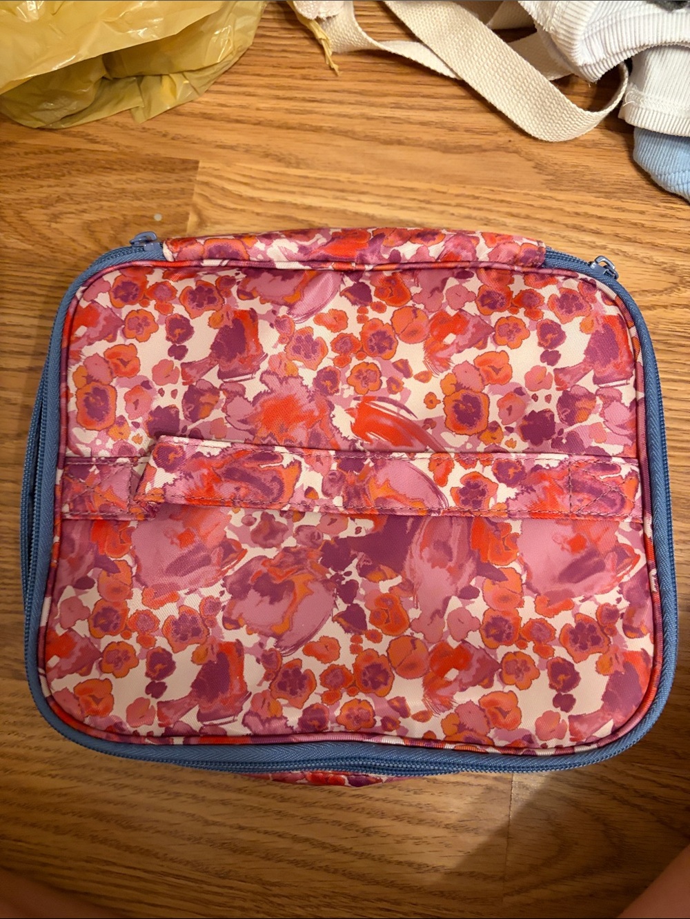 Floral Pink and Coral lunch box